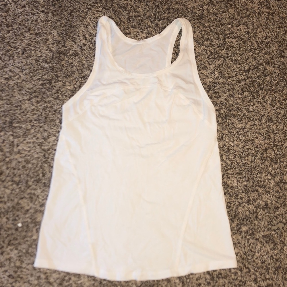 Lululemon white tank top